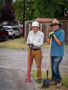 Old guys working